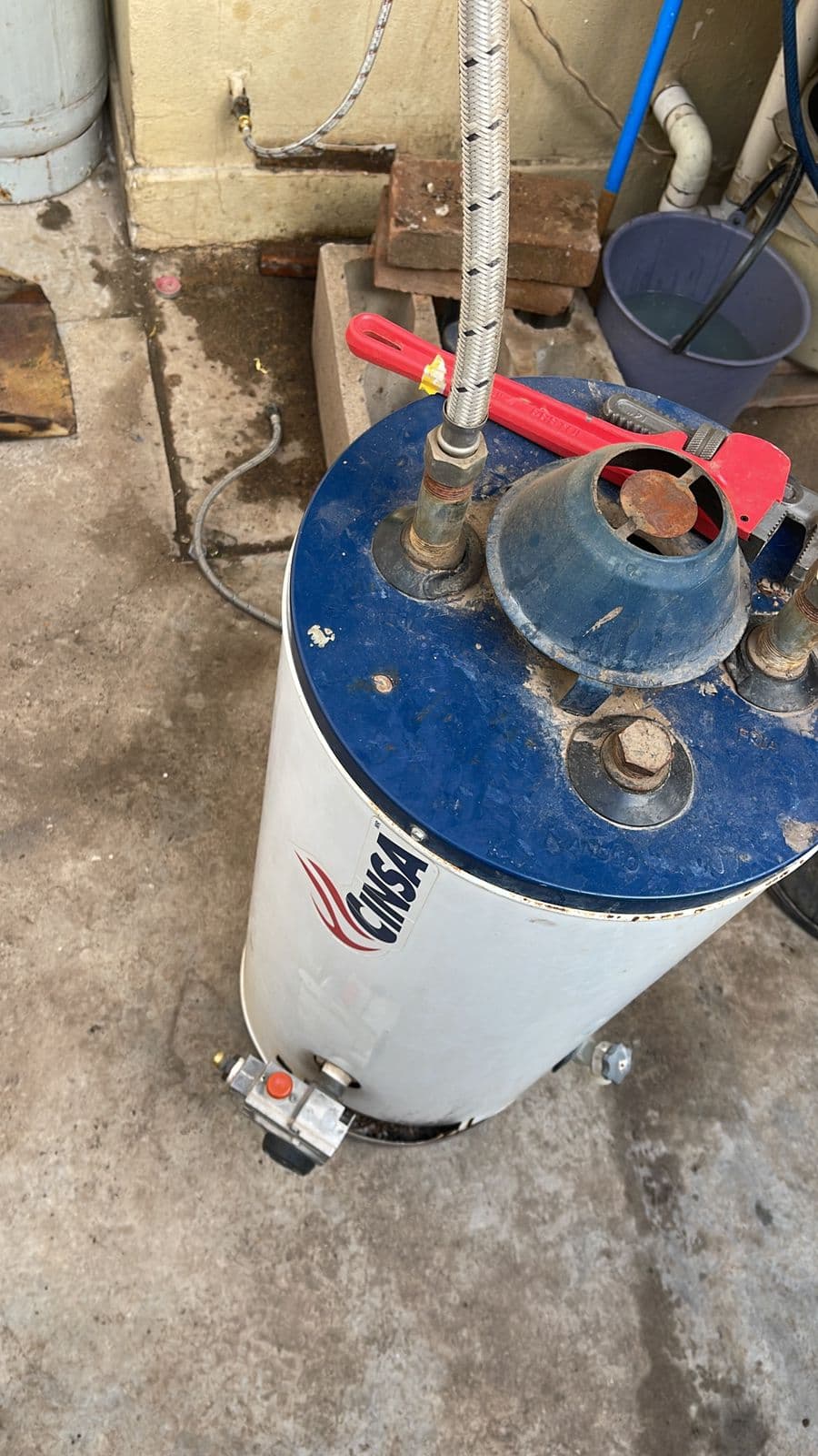 Trabajo en sistema de agua residencial